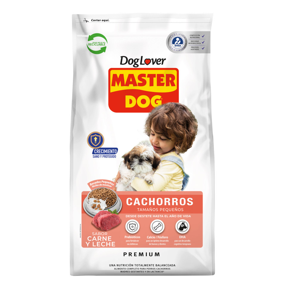 Master Dog Cachorro Razas Pequeñas 3Kg 1