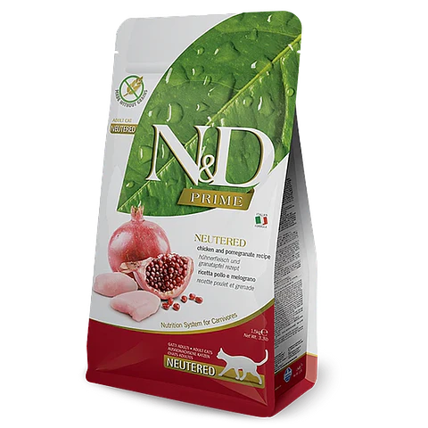 N&D Prime Feline Castrado Frango 1.5 Kg