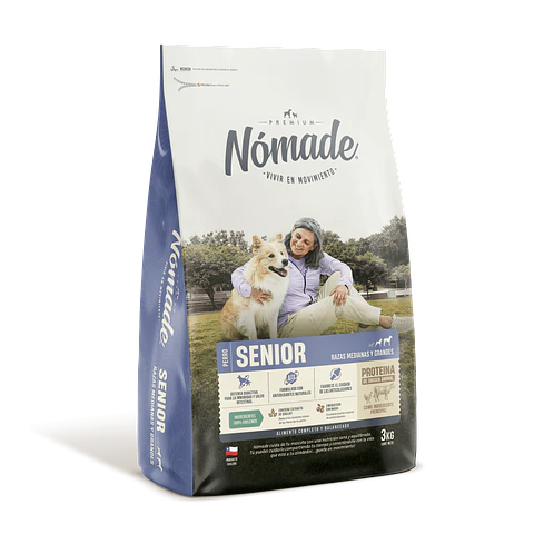 Nomade Senior Razas Medianas Y Grandes 3Kg