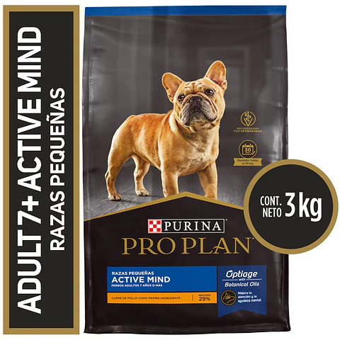 Pro Plan Active Mind Razas Pequeñas 3Kg