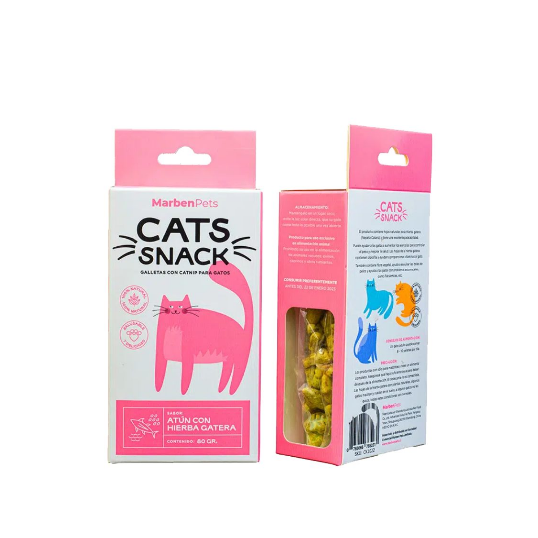 Galletas De Atun Con Hierba Gatera 80GR 1