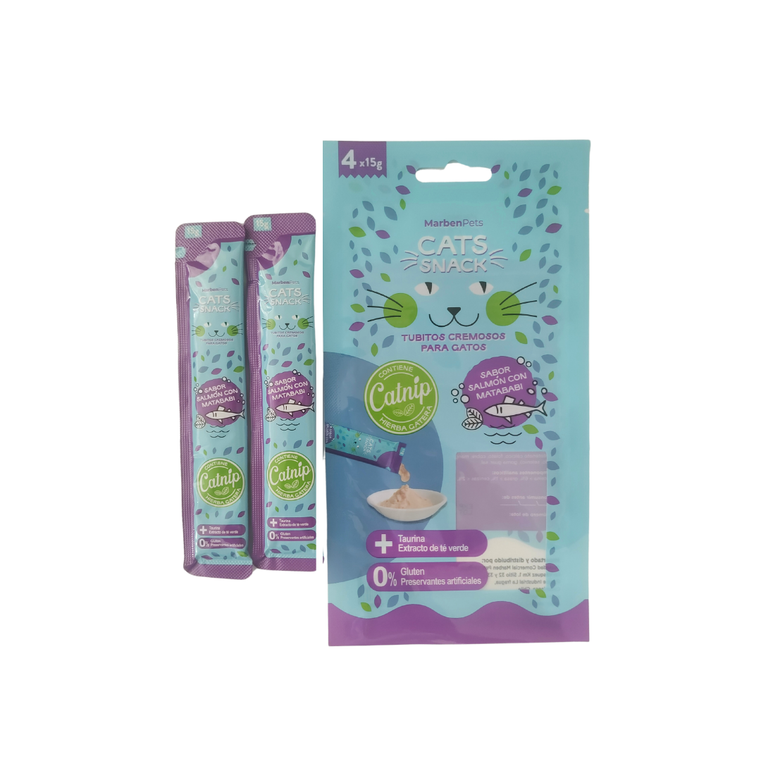 Cremoso Salmón Con Matatabi 15G 1