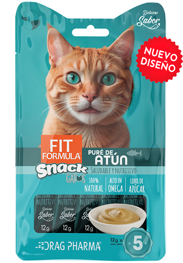 Fit Formula Gato Snack Puré De Atún 15 Gr 1