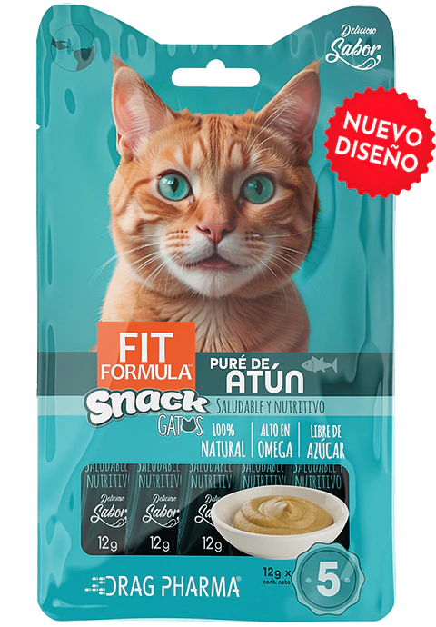 Fit Formula Gato Snack Puré De Atún 15 Gr