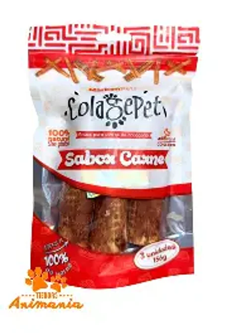 Doypack Colagepet Carne 3 un 156 gr