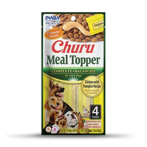 Churudog Meal Topper Chick/Pump 14G/4T