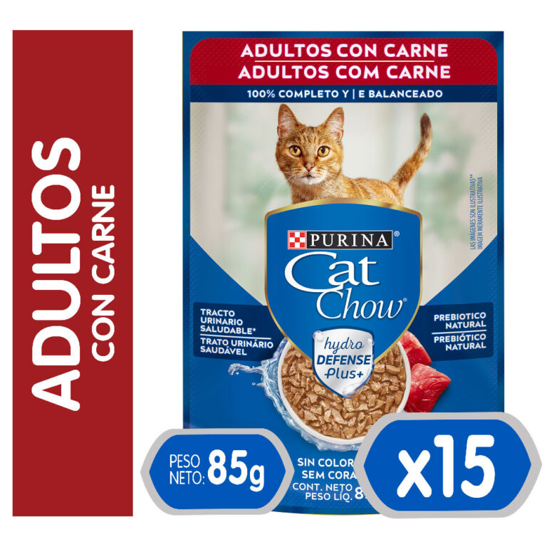 Sachet Cat Chow Carne 85g 1