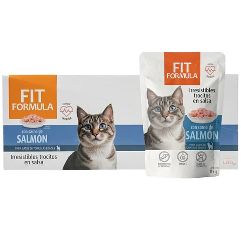 Sachet Fit Gato Salmon 85Gr