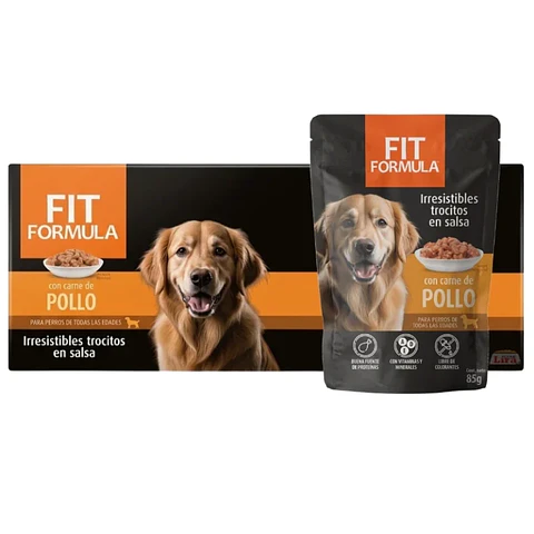 Sachet Fit Perro Pollo 85Gr