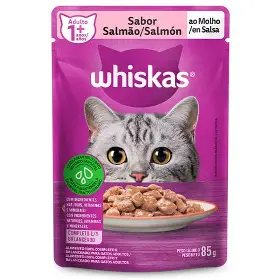 Sachet Gato Whiskas Salmón 85g 1