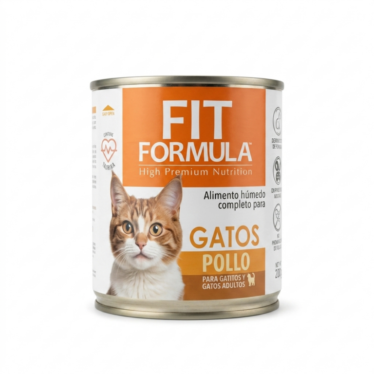 Lata Fit Formula Gato Pollo 290GR Unidad 1