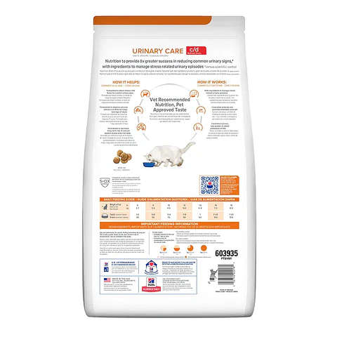 c/d Multicare Stress alimento para gatos con pollo