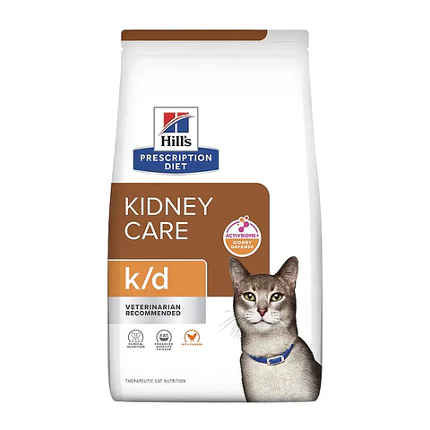 Hills Prescription Diet K/D Alimento Para Gato Cuidado Renal 1.8kg