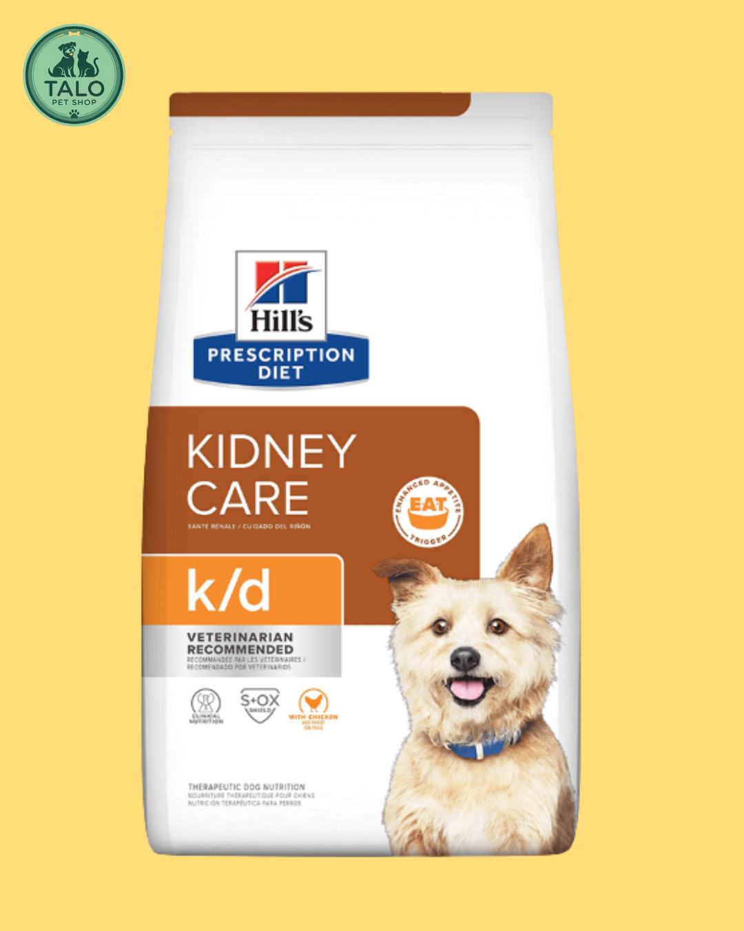 Hill’s Prescription Diet k/d Kidney Care Chicken Flavor Dry Dog Food - Alimento seco para salud renal 1