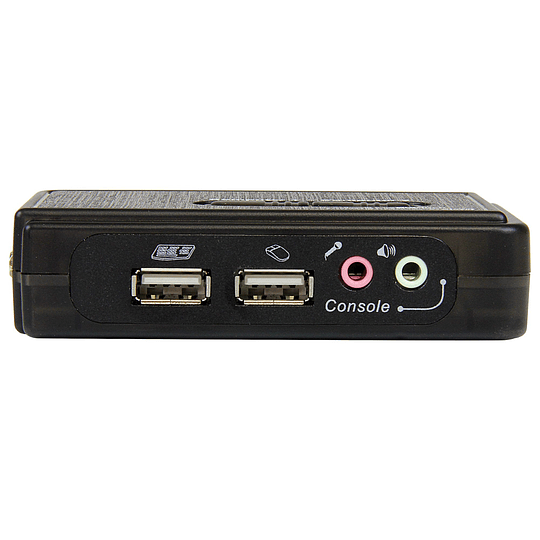 KVM 2 port usb switch audio y cable