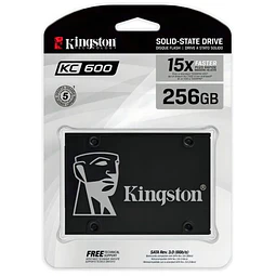 Unidad SSD Kingston KC600, 256GB