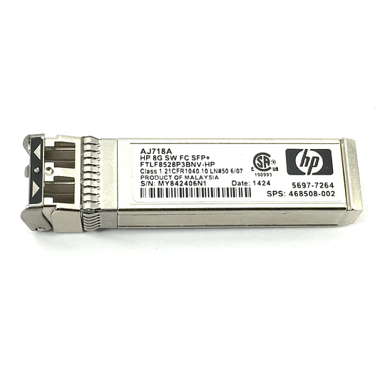 HP SFP+ 9Gbps Multi-Mode Fiber