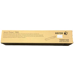 Toner XEROX PHASER 7800 Negro Alta Capacidad - 106R01569