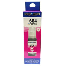 Tinta de botella 664 Magenta 70ML - Pacific Color 