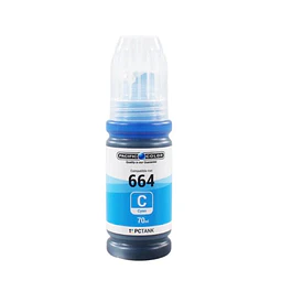 Tinta de botella 664 Cyan 70ML - Pacific Color