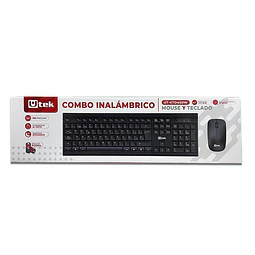 Combo Teclado y Mouse Inalámbrico - UTEK UT-KTD450W