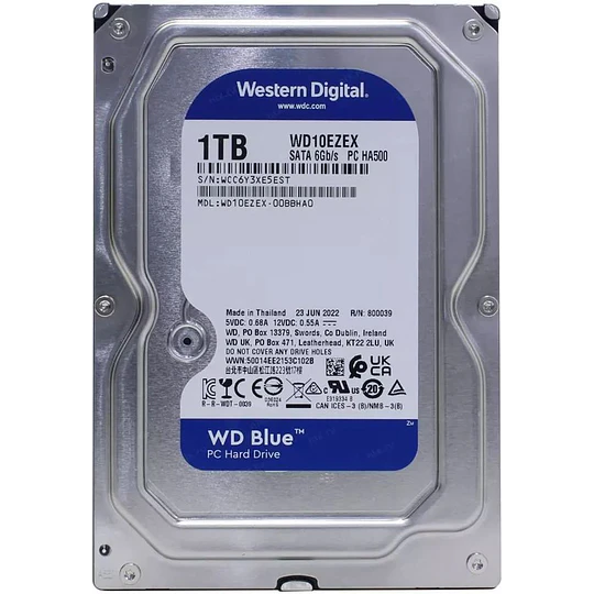 Western Digital - Disco Duro Interno 1TB, SATA 6Gbps - Modelo: WD10EZEX