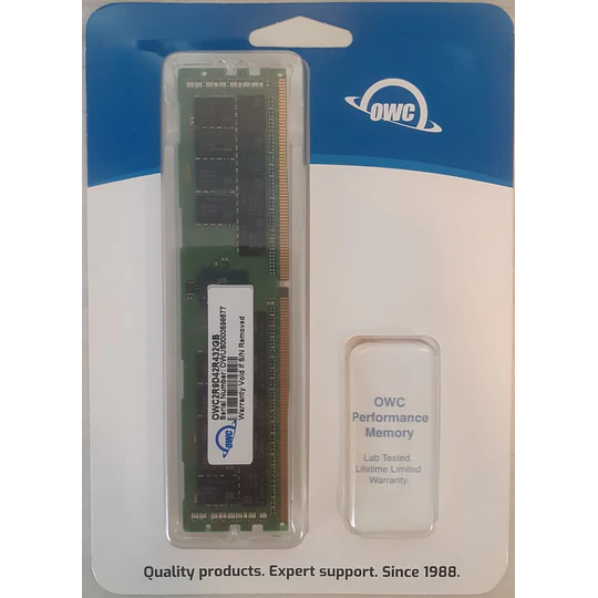 Memoria RAM OWC 32GB DDR4 Registered ECC - OWC2R9D42R432GB