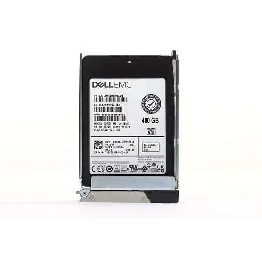 Dell 480GB SATA SSD 6Gbps 2,5" - DPN: 0VJM47