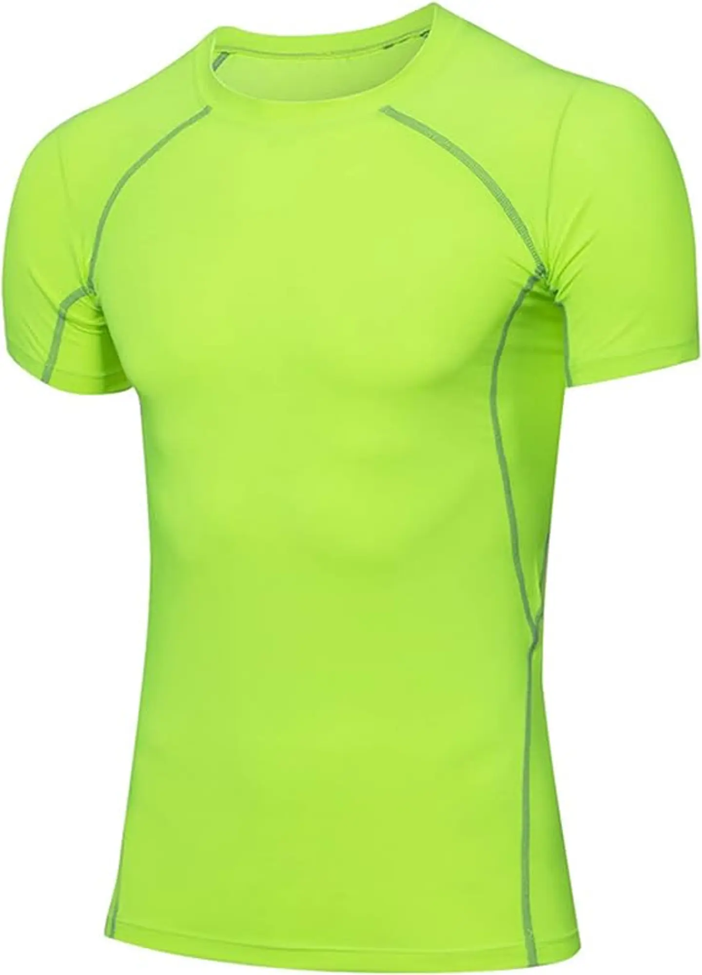 CAMISETA DEPORTVA VERDE FOSFORESCENTE 1