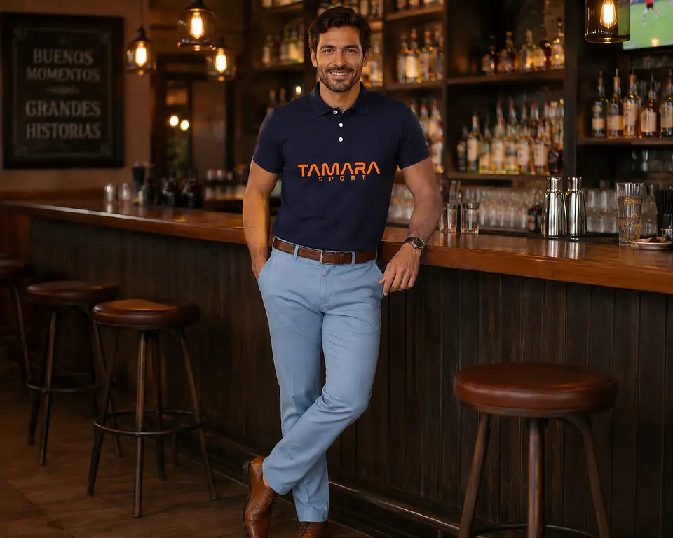 CAMISA POLO HOMBRE ALGODÓN 5