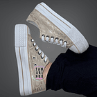 Zapatillas eco cuero dorado J21 1