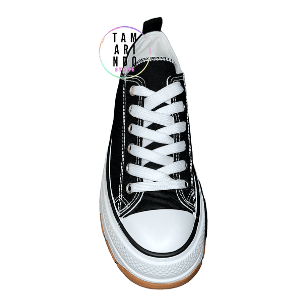 ZAPATILLAS LONA NEGRO 2302 3
