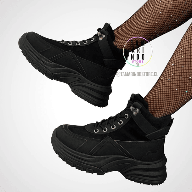 BOTAS PELUDITAS 2303 NEGRO