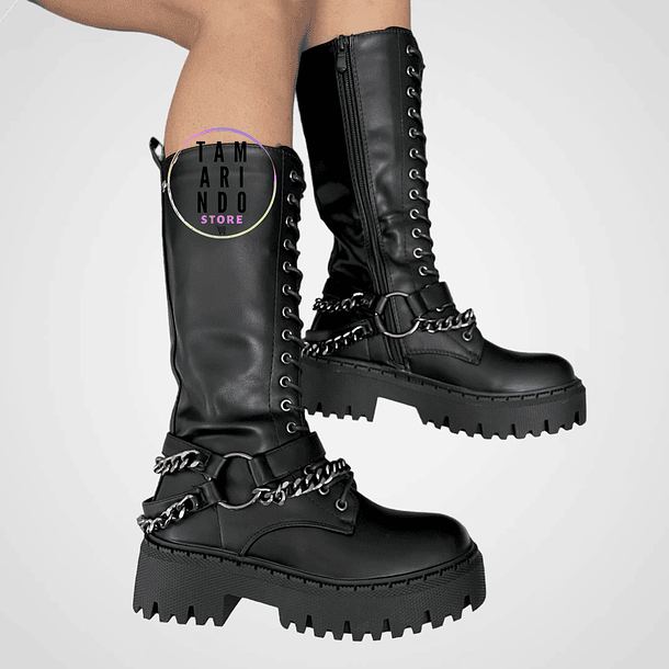 BOTAS LARGAS NEGRO Y38 - K20 1
