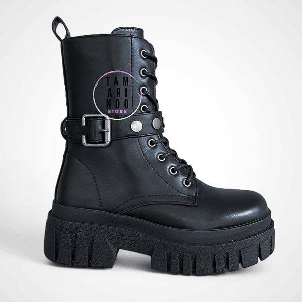Botas negro eco cuero K27 1