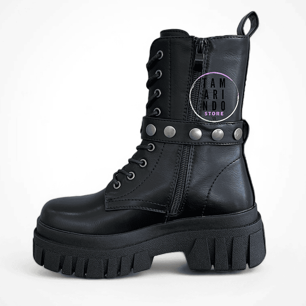 Botas negro eco cuero K27 2
