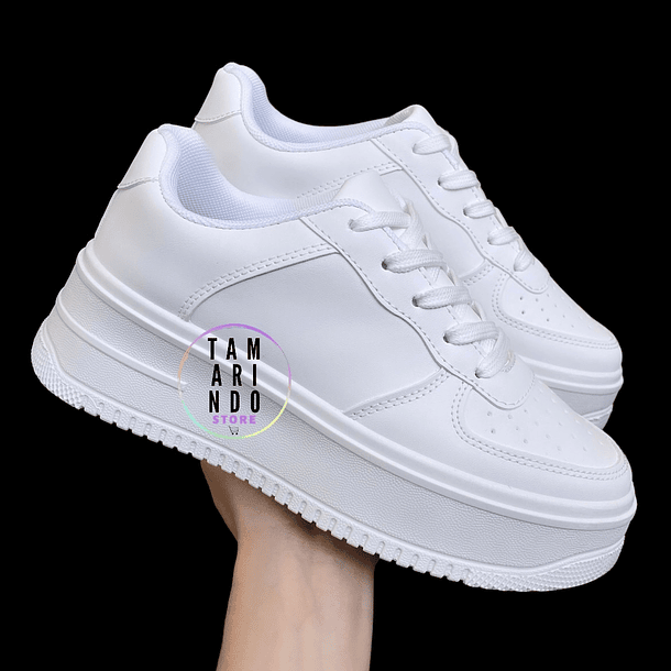 ZAPATILLAS PLATAFORMA BLANCO 215