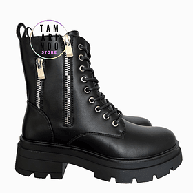BOTAS ECO CUERO NEGRO 2220