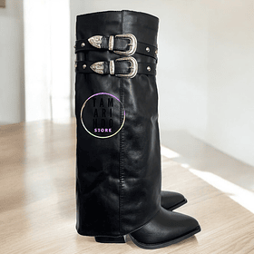 BOTAS LARGAS NEGRO K11