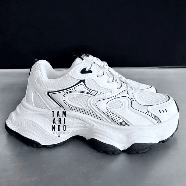 ZAPATILLAS MODA BLANCO 2064