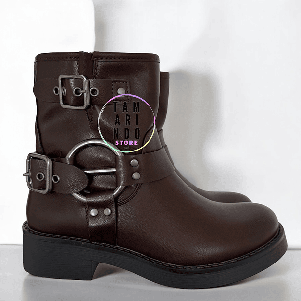 BOTAS MEDIA CAÑA MARRON Q16