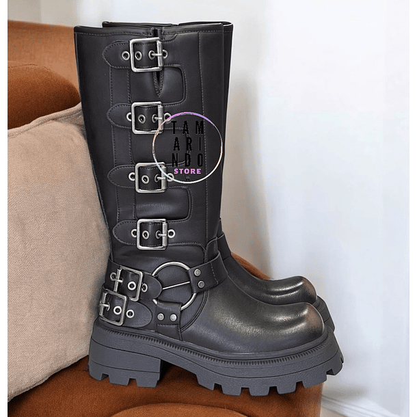 BOTAS LARGAS MARRON Y03 - 4289