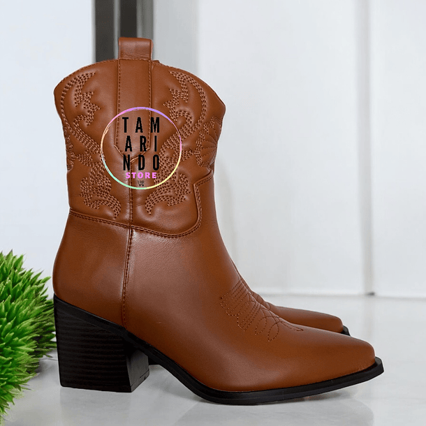 Botas texanas camel cc248