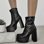 BOTAS MEDIA CAÑA PLATAFORMA 2413 NEGRO 1