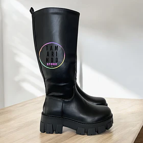 BOTAS LARGAS NEGRO Y06