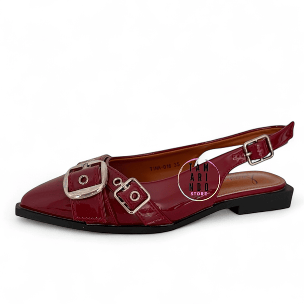 ZAPATO PUNTIAGUDO 016 BURDEOS 2