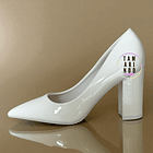 ZAPATO TACON BLANCO 591 1