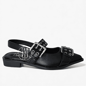 ZAPATO PUNTIAGUDO 5270 NEGRO OPACO