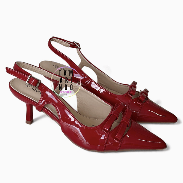 ZAPATO PUNTIAGUDO K14 ROJO