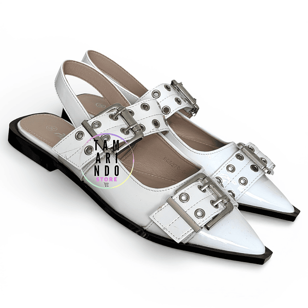 ZAPATO PUNTIAGUDO 5270 BLANCO 1